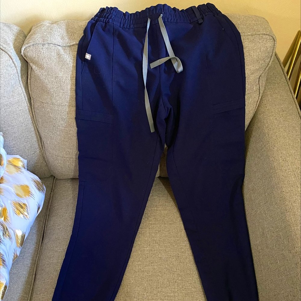 Figs Navy Lesage Jogger Scrub Pant